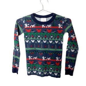Disney Hanna Andersson Christmas PJ top size 8